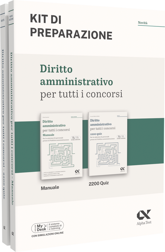 Diritto Amministrativo per tutti i concorsi - Kit di preparazione