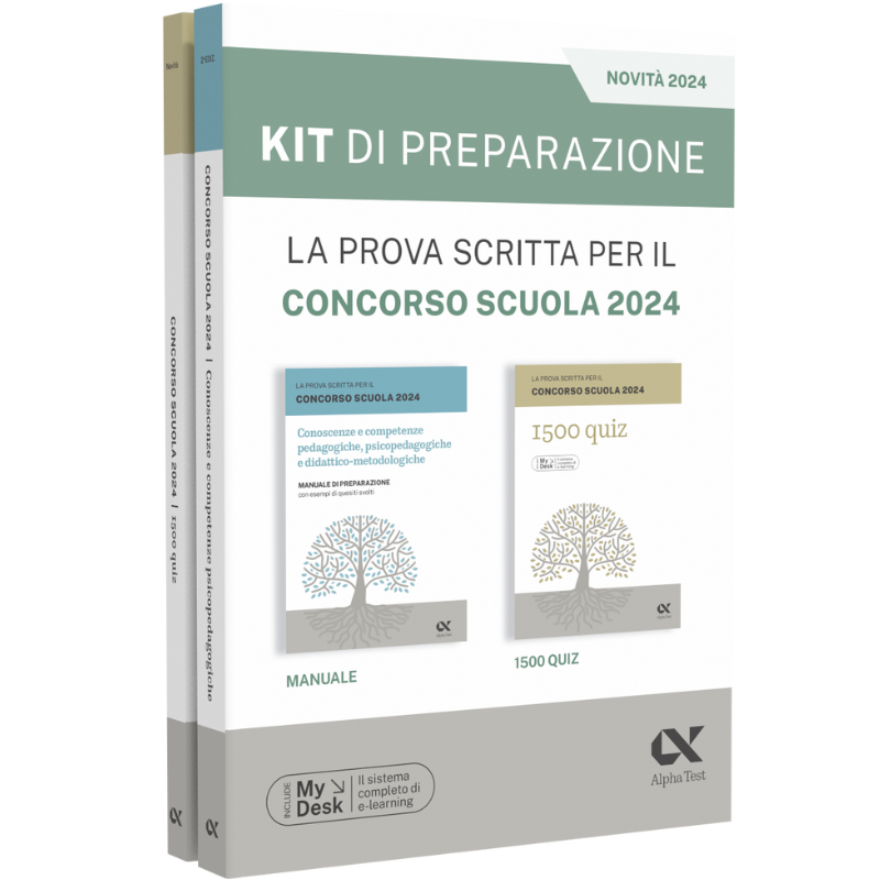 La prova scritta per il concorso scuola 2024 - Kit di preparazione