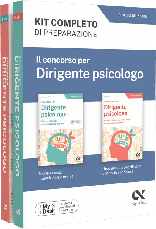 Il concorso per dirigente psicologo - Kit completo di preparazione